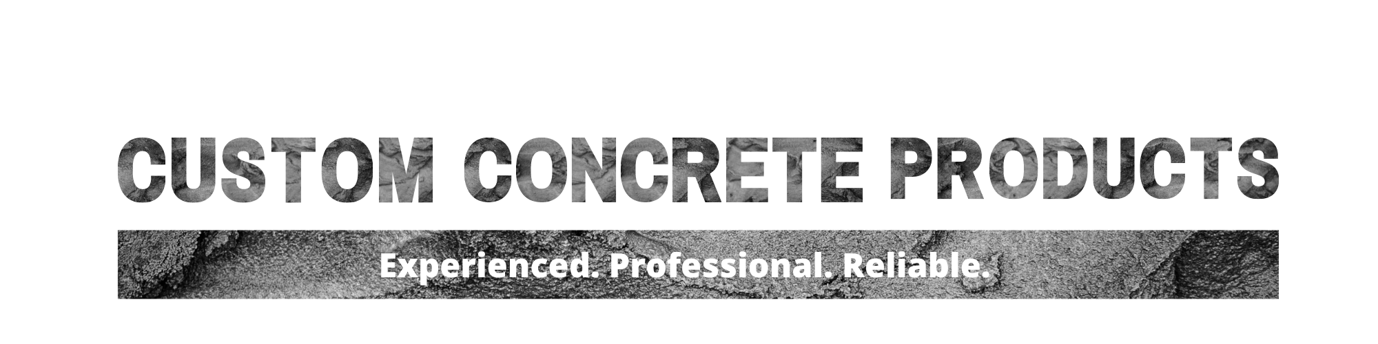 custom concrete products